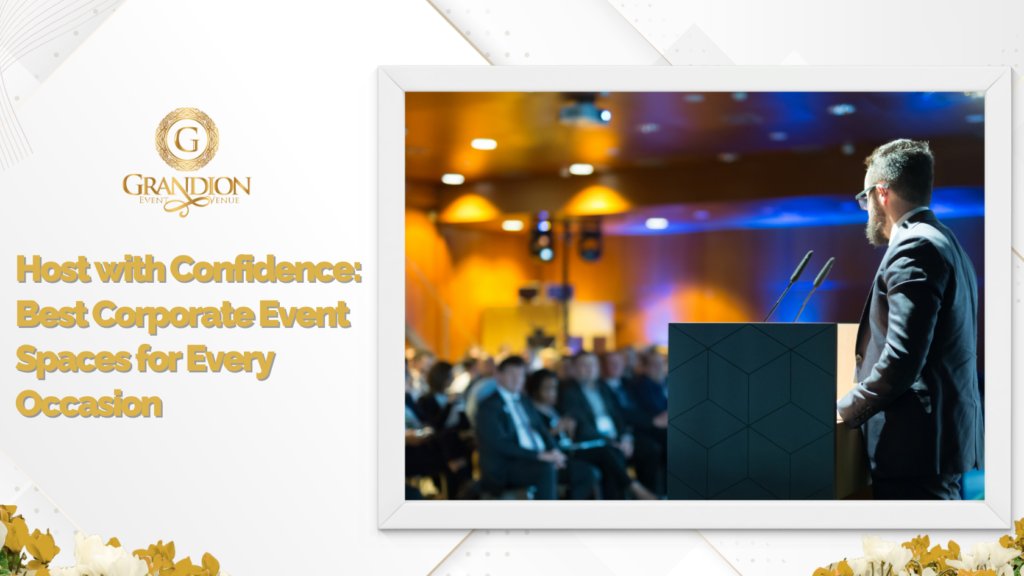 Spacious and professional corporate event venues designed to host every occasion with confidence.